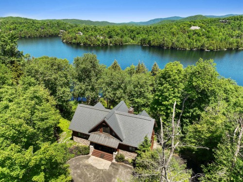 Photo aérienne - 279 Ch. Des Castors, Mont-Tremblant, QC - Outdoor With Body Of Water With View