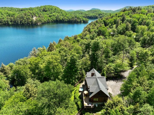Photo aérienne - 279 Ch. Des Castors, Mont-Tremblant, QC - Outdoor With Body Of Water With View