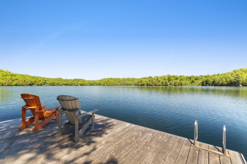 Bord de l'eau - 279 Ch. Des Castors, Mont-Tremblant, QC - Outdoor With Body Of Water With View