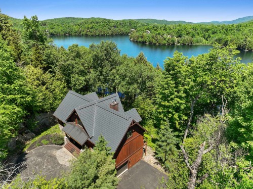 Photo aérienne - 279 Ch. Des Castors, Mont-Tremblant, QC - Outdoor With Body Of Water With View