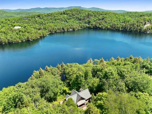 Photo aérienne - 279 Ch. Des Castors, Mont-Tremblant, QC - Outdoor With Body Of Water With View