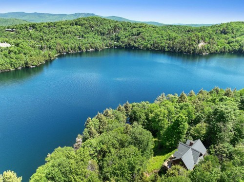 Photo aérienne - 279 Ch. Des Castors, Mont-Tremblant, QC - Outdoor With Body Of Water With View