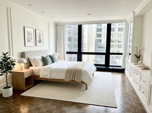 Chambre à coucher principale - 1112-3 Rue Westmount-Square, Westmount, QC 
