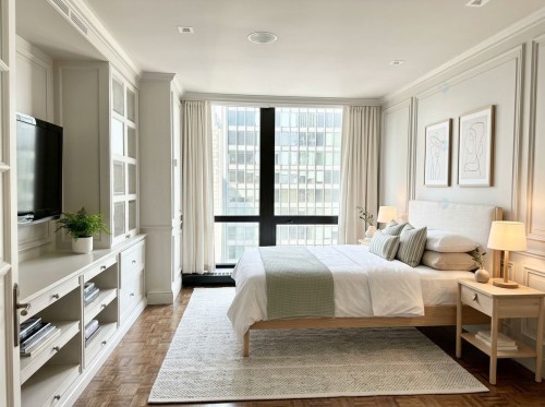 Chambre à coucher - 1112-3 Rue Westmount-Square, Westmount, QC 