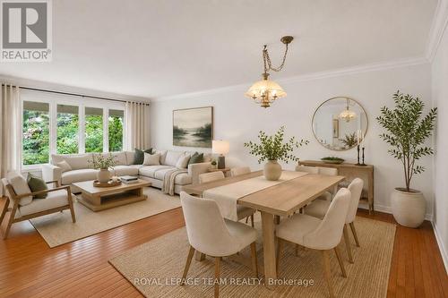 Virtually staged dining room - 19 Windhurst Drive, Ottawa, ON 