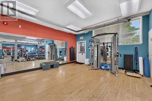Fitness room in Community Center - 441 Mariners Way, Collingwood, ON 