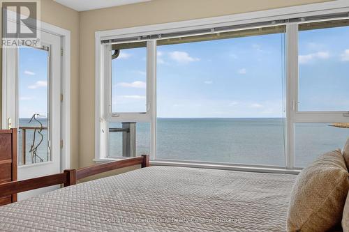 Unobstructed Views of Georgian Bay From Primary Bd - 541 Mariners Way, Collingwood, ON 
