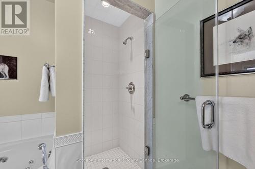 Separate Shower in Primary Ensuite - 541 Mariners Way, Collingwood, ON 