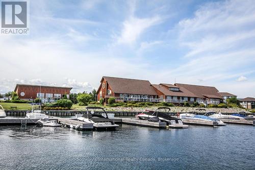 View From Marina to Rec Center & Marina Clubhouse - 541 Mariners Way, Collingwood, ON 