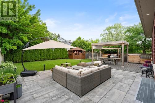 Deck/Backyard - 413 Marf Avenue, Mississauga, ON 