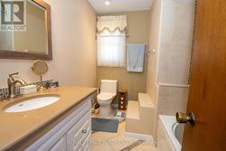 The upstairs bathroom - 