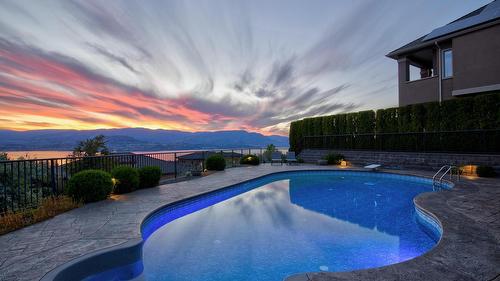 726 Marin Crescent, Kelowna, BC - Outdoor With In Ground Pool