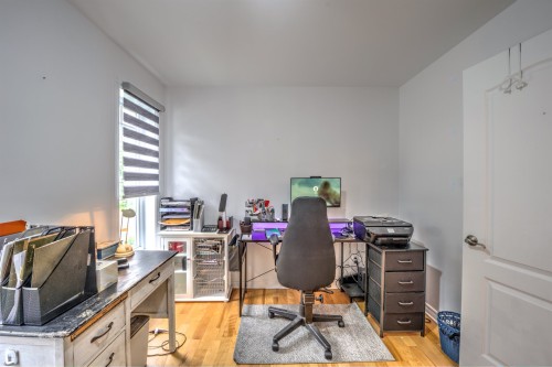 Bedroom - 123  - 125 Rue Alexandre, Saint-Calixte, QC - Indoor Photo Showing Office