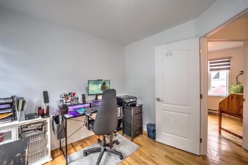 Bedroom - 123  - 125 Rue Alexandre, Saint-Calixte, QC - Indoor Photo Showing Office