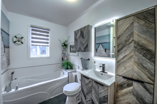 Bathroom - 123  - 125 Rue Alexandre, Saint-Calixte, QC - Indoor Photo Showing Bathroom