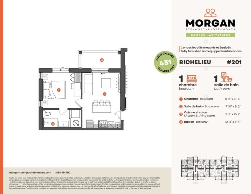 Floor Plan - 301-702 Rue Du Campus, Sainte-Agathe-Des-Monts, QC - Other