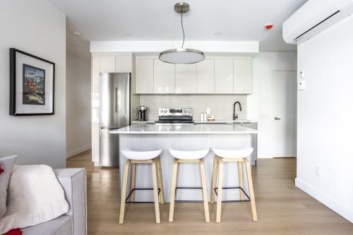 Kitchen - 301-702 Rue Du Campus, Sainte-Agathe-Des-Monts, QC - Indoor Photo Showing Kitchen With Upgraded Kitchen