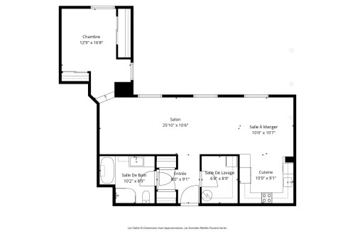 Floor Plan - 202-598 8E Avenue, Québec (La Cité-Limoilou), QC 