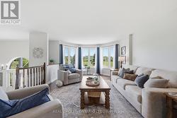 Bright living room with country views - 