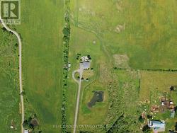 Aerial acreage view with open fields - 