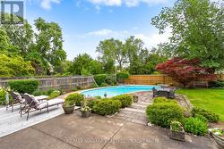 Professionally landscaped backyard - 