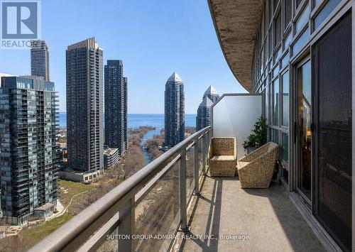 2513 - 155 Legion Road N, Toronto, ON - Outdoor With Balcony