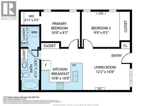 1147 Hickory Unit# Upper, Windsor, ON 