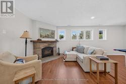 wood fireplace - 
