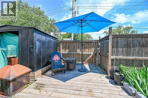 331 Guelph Street, Hamilton, ON - Outdoor With Deck Patio Veranda With Exterior