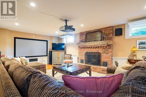 Home theatre - 3554 Concession 3, Clearview, ON 