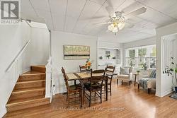 *virtually staged reading nook by window* - 