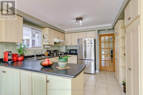 Kitchen Features Crown Molding, French Door - 3364 Ingram Road, Mississauga, ON 