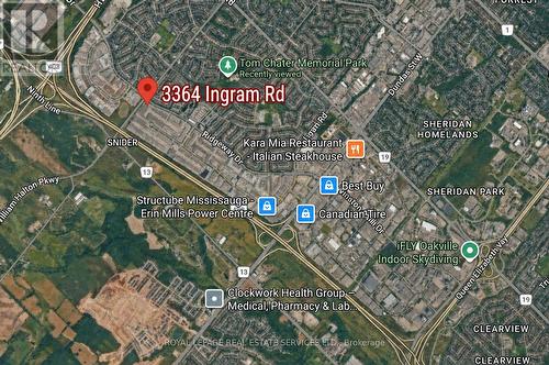 Close to Erin Mills Power Centre, Hwys & Much More - 3364 Ingram Road, Mississauga, ON 