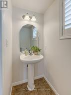 Main floor powder room - 