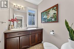 Main floor powder room - 