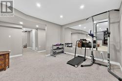 Basement  media recreation room - 