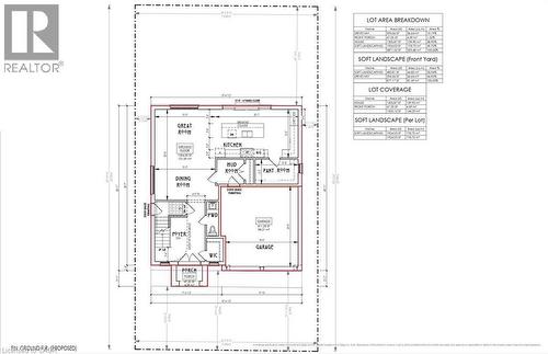 Main Level Floor plan - 17 Davinci Boulevard, Hamilton, ON - Other