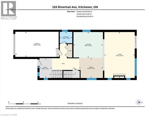 Floor plan - 153 Rivertrail Avenue, Kitchener, ON - Other