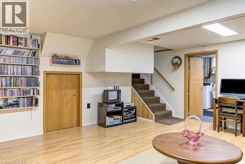 Access to the storage room and laundry area. - 12 Miller Crescent, Simcoe, ON 