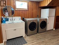Laundry in basement - 