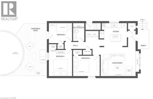 Floor plan - 88 South Bend Road E Unit# Unit A, Hamilton, ON 