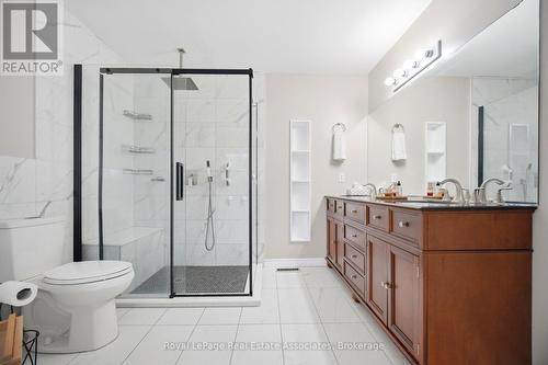 primary ensuite is a tranquil retreat - 6343 Alderwood Trail, Mississauga, ON 