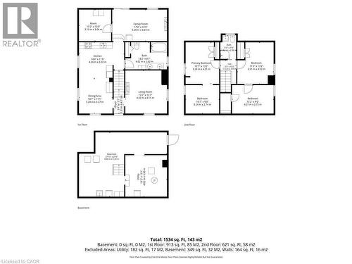 Floor plan - 788 Laurel Street, Cambridge, ON 