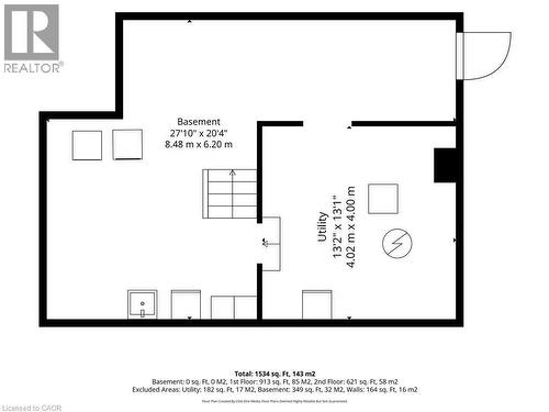 Floor plan - 788 Laurel Street, Cambridge, ON 