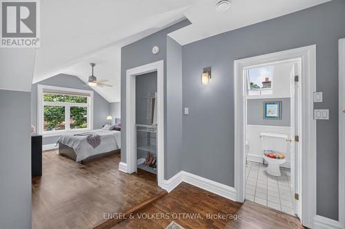 Bedroom suite with 4pc ensuite  and sitting rm. - 119 Strathcona Avenue, Ottawa, ON 