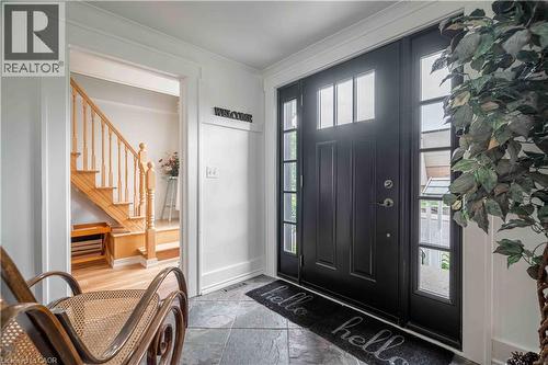 Spacious front foyer creates a great first impression - 99 Argyle Street N, Caledonia, ON 