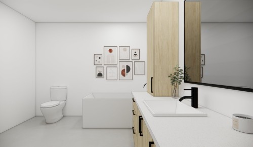 Salle de bains - 4-31 90E Rue, Grandes-Piles, QC - Indoor
