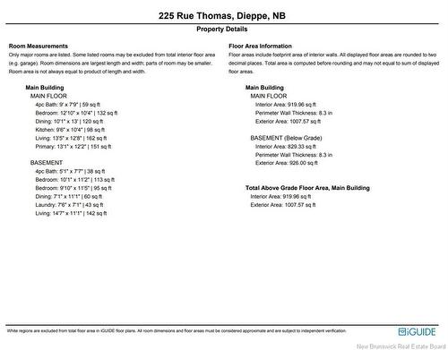 225 Thomas St, Dieppe, NB 