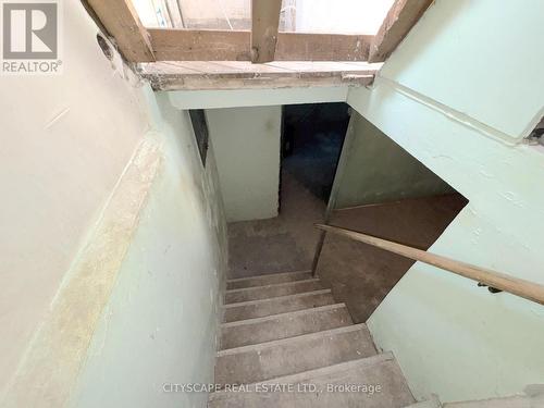 Stairs to Basement - 238 Lancaster Street W, Kitchener, ON 