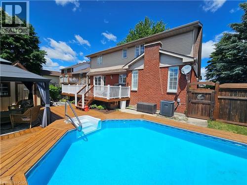View of back yard - 120 Lynndale Road, Simcoe, ON 